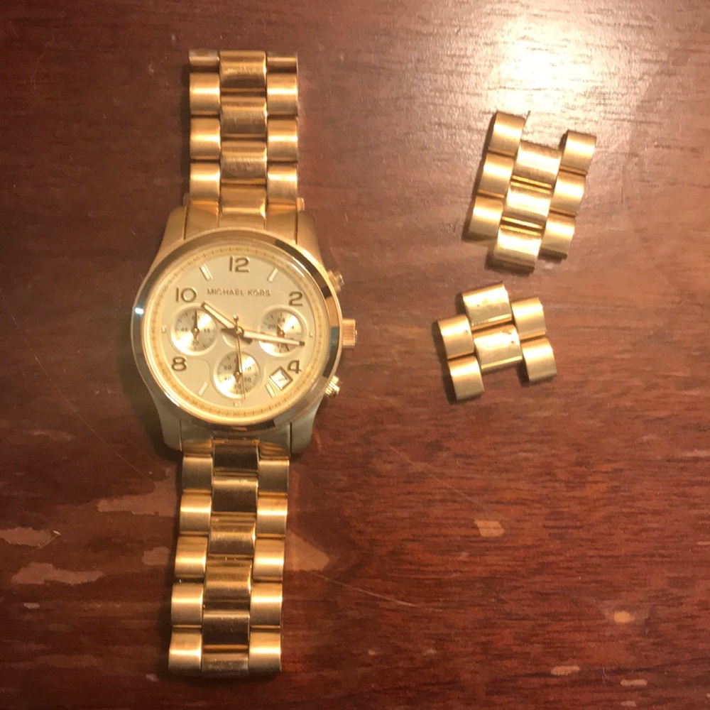 Gold Michael Kors Watch